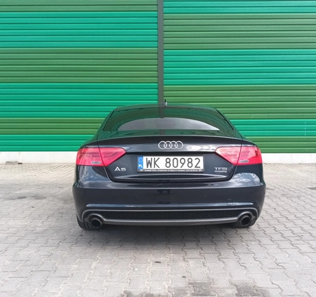 Audi A5 cena 84000 przebieg: 171330, rok produkcji 2015 z Warszawa małe 154